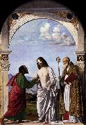 CIMA da Conegliano Incredulity of St Thomas with Bishop Magno oil painting artist